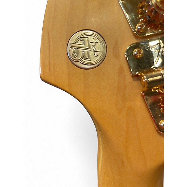 Used 2021 Fender 75th Anniversary Commemorative American Precision Bass 2 COLOR BOURBON BURST Electric Bass Guitar