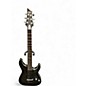 Used Schecter Guitar Research C1 Platinum Trans Black Solid Body Electric Guitar thumbnail