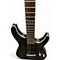 Used Schecter Guitar Research C1 Platinum Trans Black Solid Body Electric Guitar