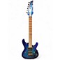Used Ibanez S670QM Blue Sapphire Solid Body Electric Guitar thumbnail