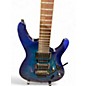 Used Ibanez S670QM Blue Sapphire Solid Body Electric Guitar
