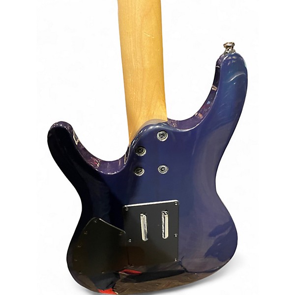 Used Ibanez S670QM Blue Sapphire Solid Body Electric Guitar