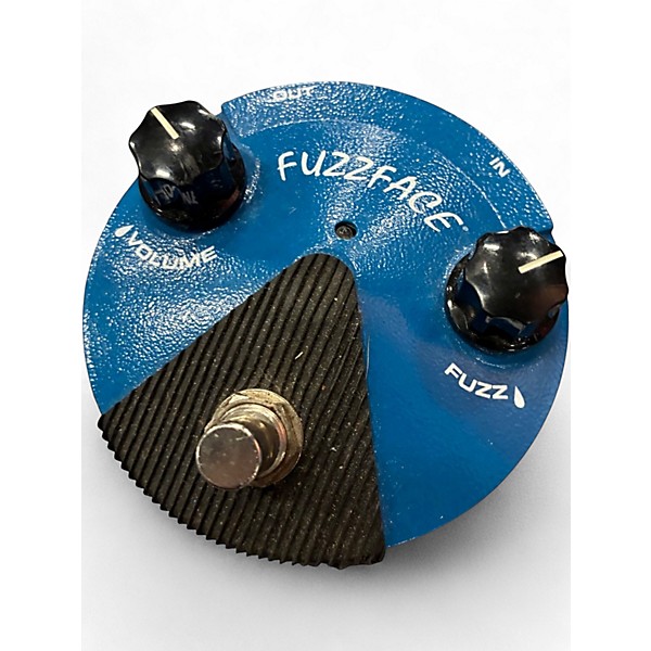 Used Dunlop FFM1 Silicon Fuzz Face Mini Blue Effect Pedal