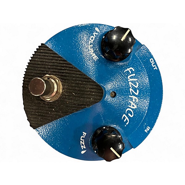 Used Dunlop FFM1 Silicon Fuzz Face Mini Blue Effect Pedal