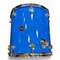 Used 2003 DW 3 Piece Pre-Collector's Series Maple Blue Swirl Drum Kit