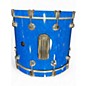 Used 2003 DW 3 Piece Pre-Collector's Series Maple Blue Swirl Drum Kit