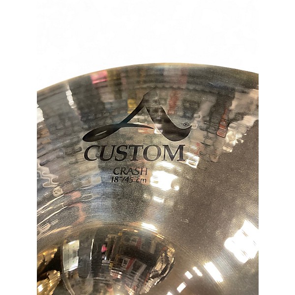 Used Zildjian 18in A Custom Crash Cymbal