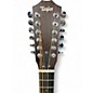 Used 2016 Taylor 150e Natural 12 String Acoustic Electric Guitar