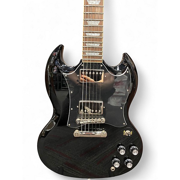 Used Epiphone SG Pro Black Solid Body Electric Guitar