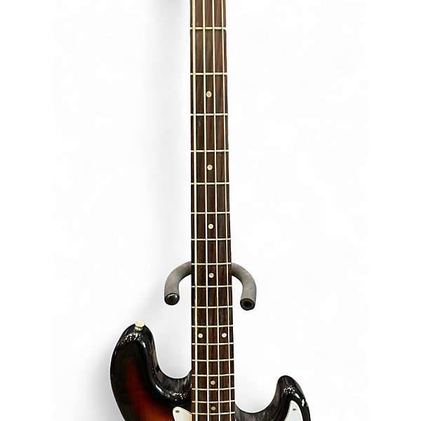 Used Squier Affinity Jazz Bass Brown Sunburst Electric Bass Guitar