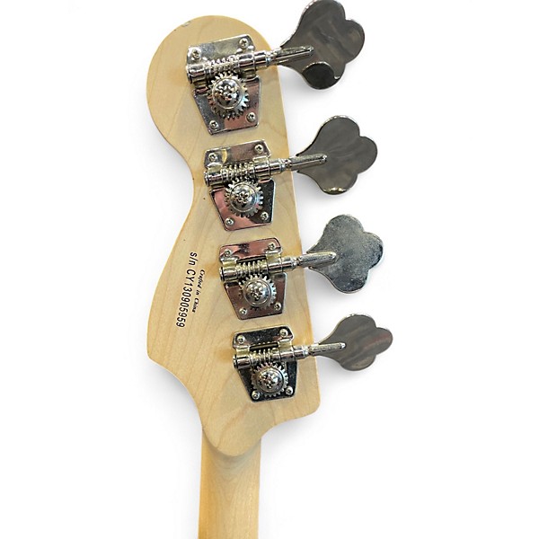 Used Squier Affinity Jazz Bass Brown Sunburst Electric Bass Guitar