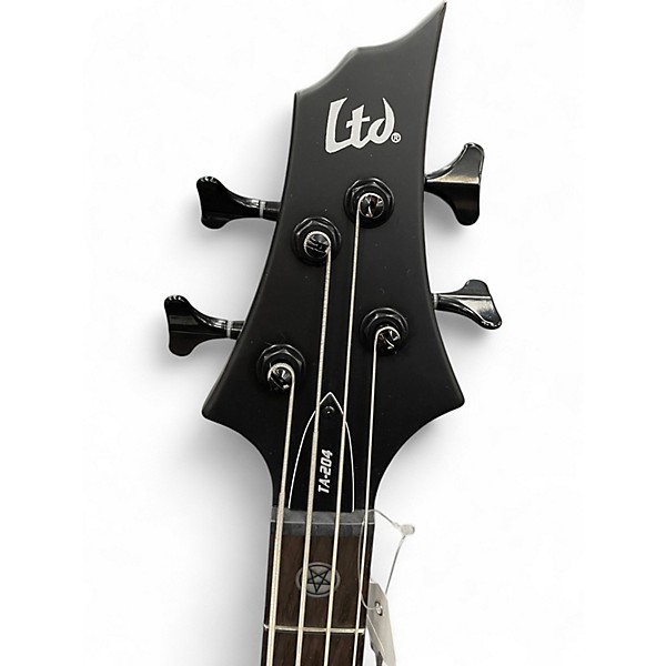 Used ESP LTD TA-204FRX Black Electric Bass Guitar