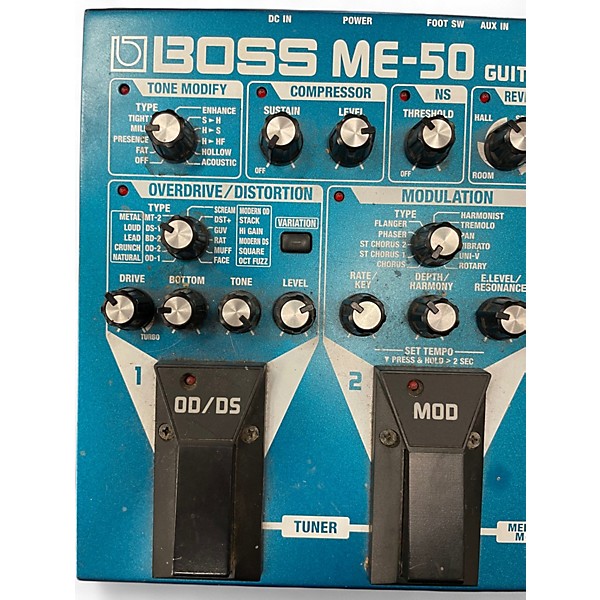 Used BOSS ME50 Guitar Multi Effect Processor