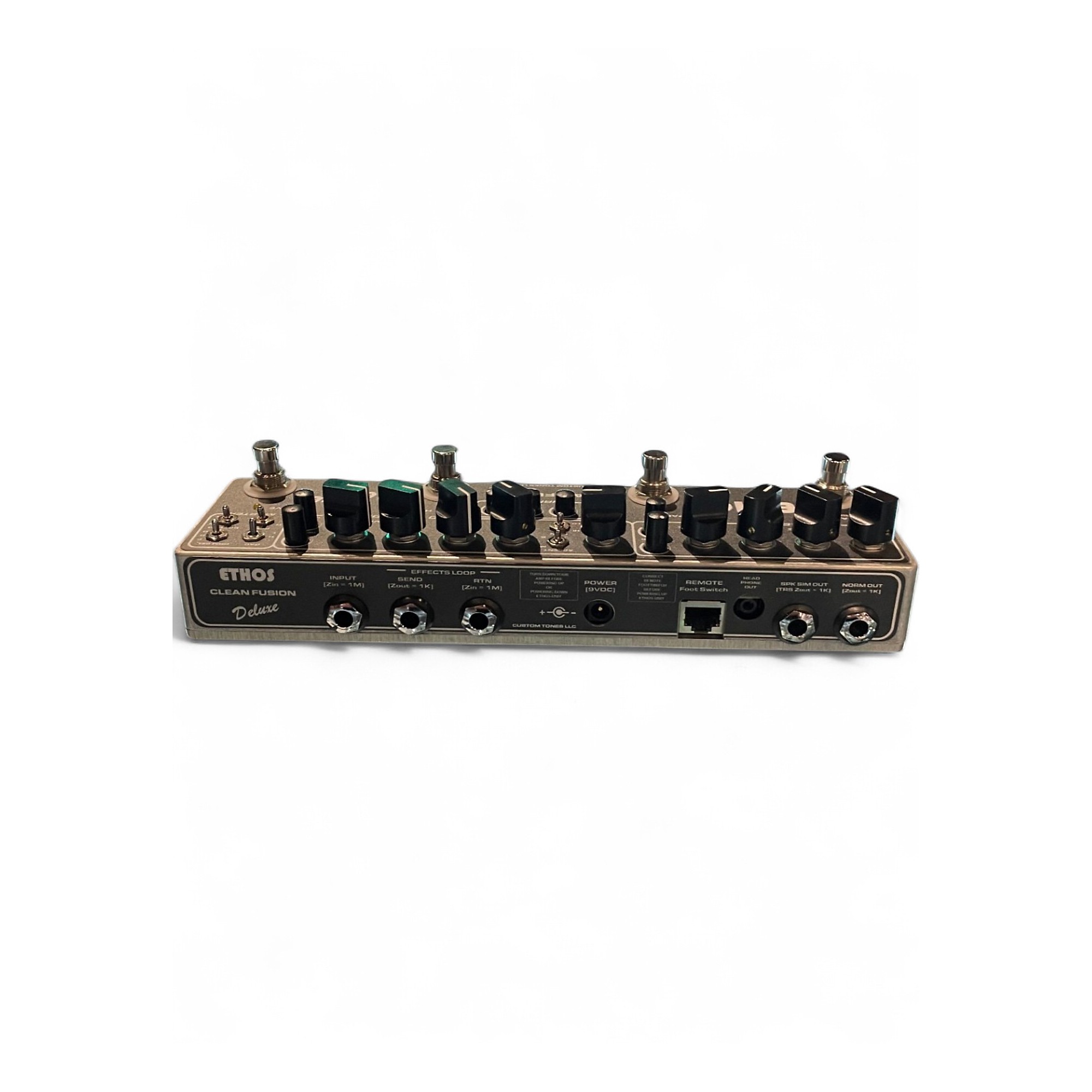 Used Custom Tones Ethos Clean Fusion Deluxe Guitar Preamp | Guitar
