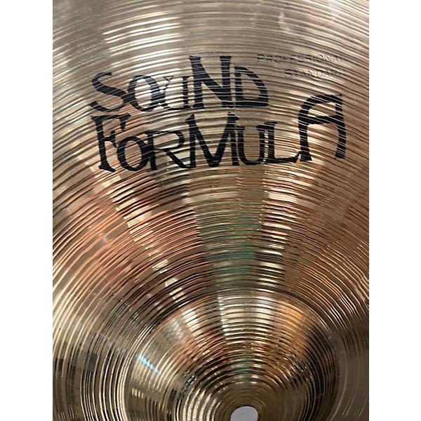 Used Paiste 18in sound formula full crash Cymbal