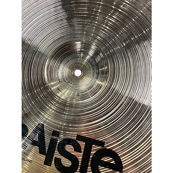 Used Paiste 18in sound formula full crash Cymbal