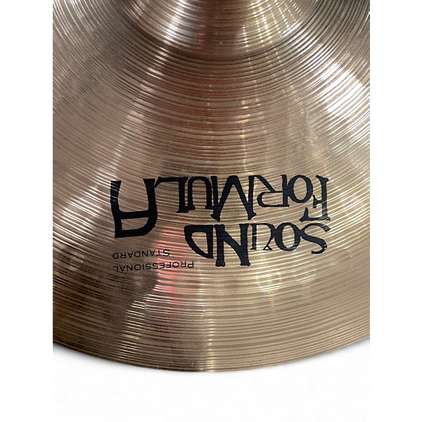 Used Paiste 16in sound formula full crash Cymbal
