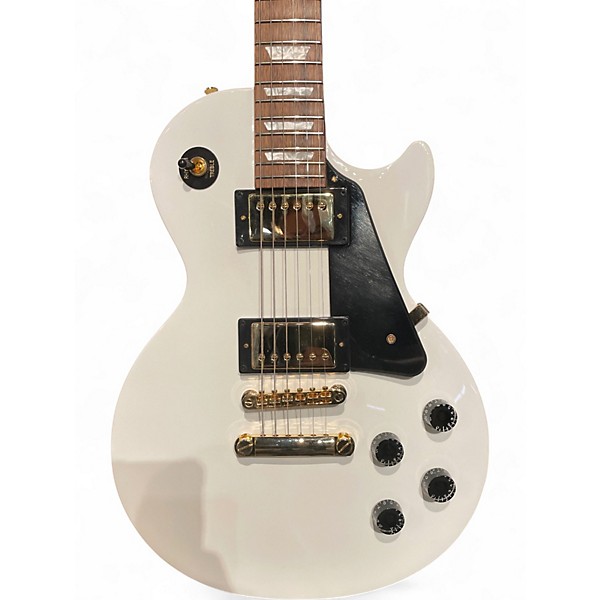 Used Epiphone Les Paul Studio White Solid Body Electric Guitar