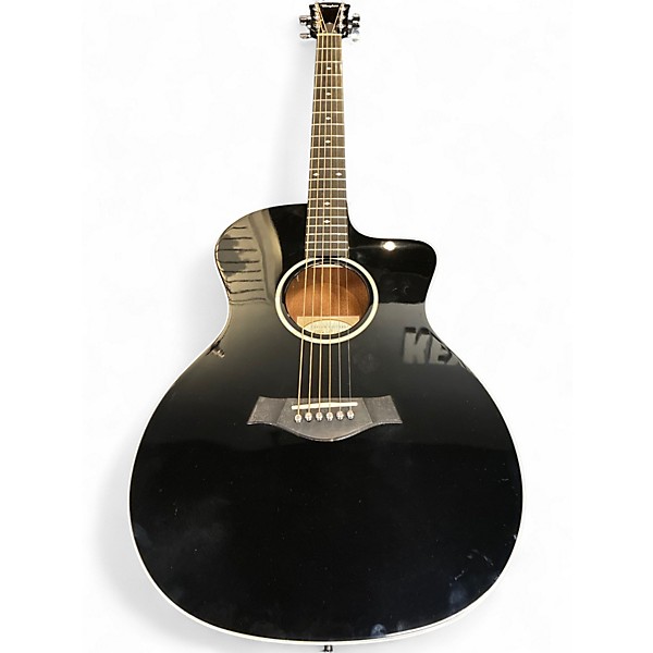 Used 2020s Taylor 214CE Black Acoustic Electric Guitar