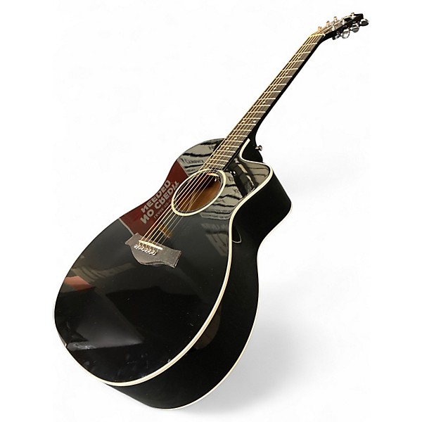 Used 2020s Taylor 214CE Black Acoustic Electric Guitar
