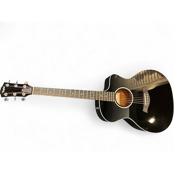 Used 2020s Taylor 214CE Black Acoustic Electric Guitar