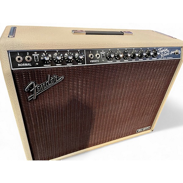 Used Fender Twin Reverb 2x12 Tube Guitar Combo Amp