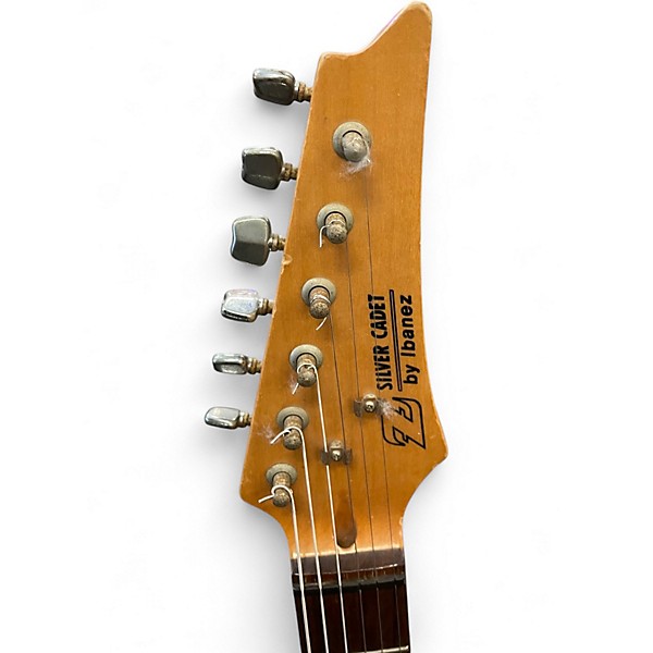 Used Z Silver Cadet By Ibanez Z SILVER CADET BY IBANEZ Antique White Solid Body Electric Guitar