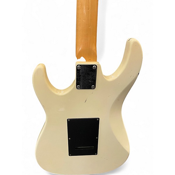 Used Z Silver Cadet By Ibanez Z SILVER CADET BY IBANEZ Antique White Solid Body Electric Guitar