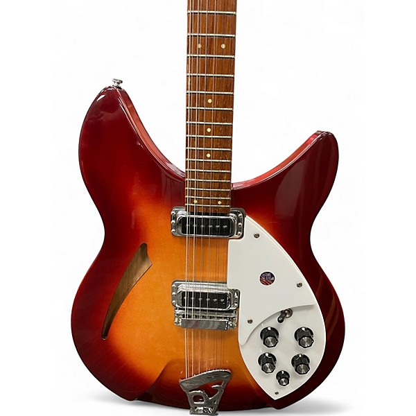 Used 1991 Rickenbacker 330/12 Cherry Hollow Body Electric Guitar