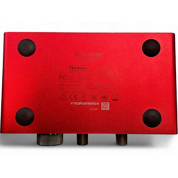 Used Focusrite Scarlett Solo Gen 3 Audio Interface