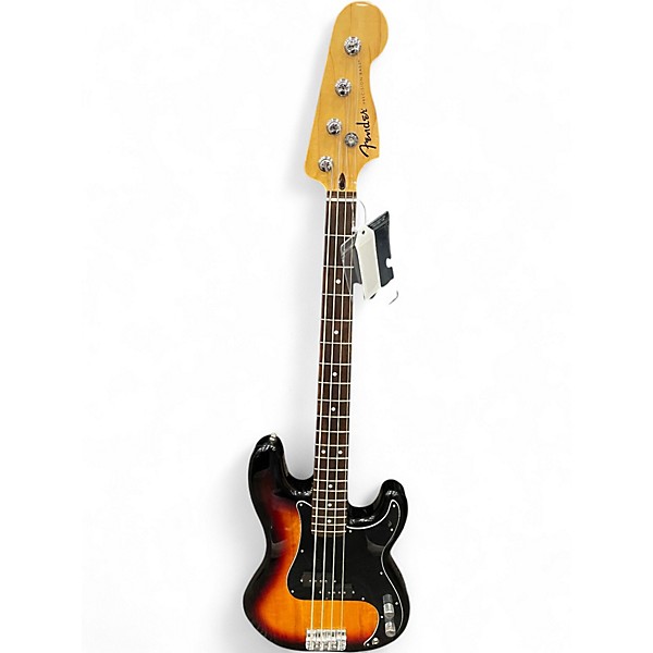 Used Fender Standard Precision Bass 2 Color Sunburst Electric Bass Guitar