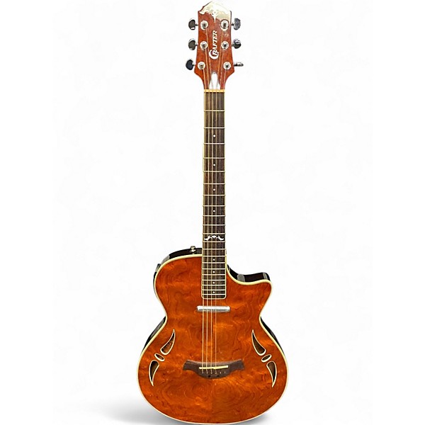 Used Crafter Guitars SA BUB Natural Acoustic Electric Guitar
