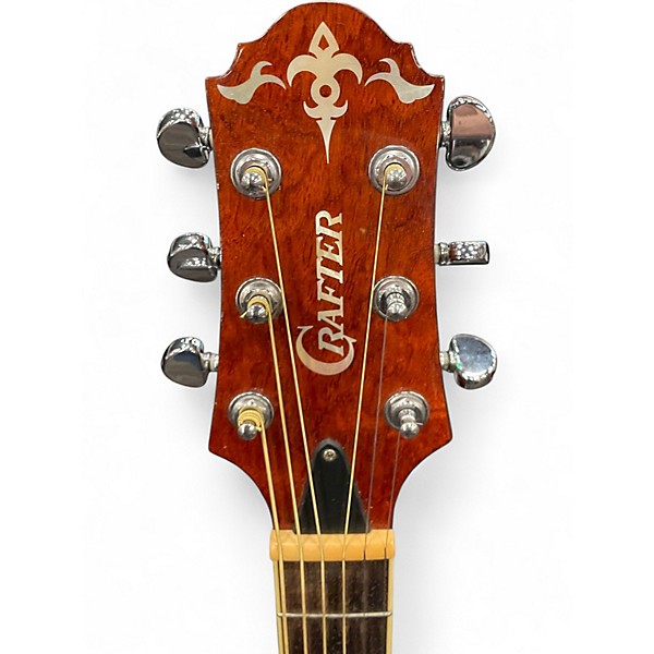 Used Crafter Guitars SA BUB Natural Acoustic Electric Guitar
