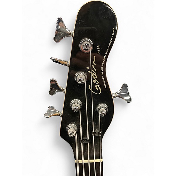 Used Godin A5 Ultra 5 String Natural Acoustic Bass Guitar
