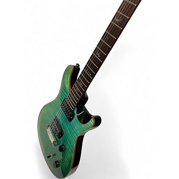 Used PRS SE Paul's Guitar Turquoise Solid Body Electric Guitar
