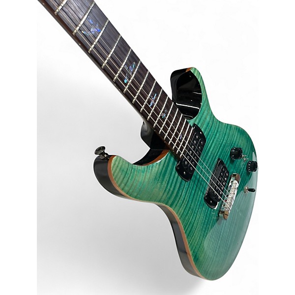 Used PRS SE Paul's Guitar Turquoise Solid Body Electric Guitar