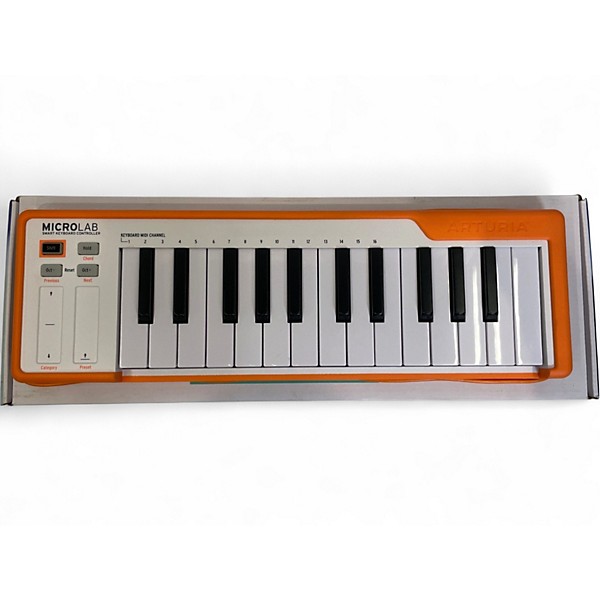 Used Arturia MICROLAB MIDI Controller