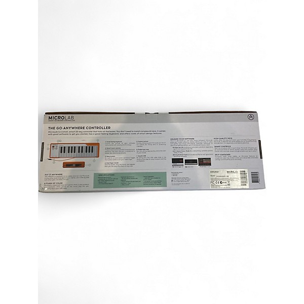Used Arturia MICROLAB MIDI Controller