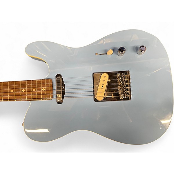 Used Fender MIJ Aerodyne Telecaster California Blue Solid Body Electric Guitar