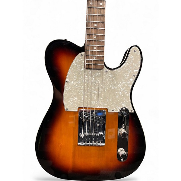 Used Squier Classic Vibe  2 Tone Sunburst Solid Body Electric Guitar