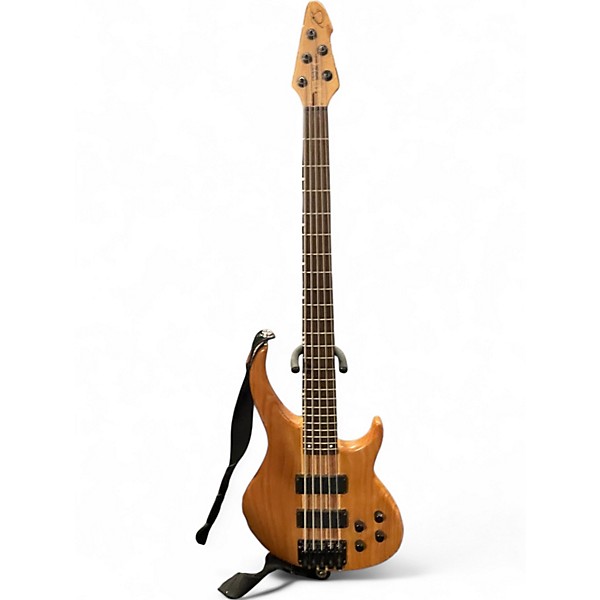 Used Peavey Grind BXP 5 String Natural Electric Bass Guitar