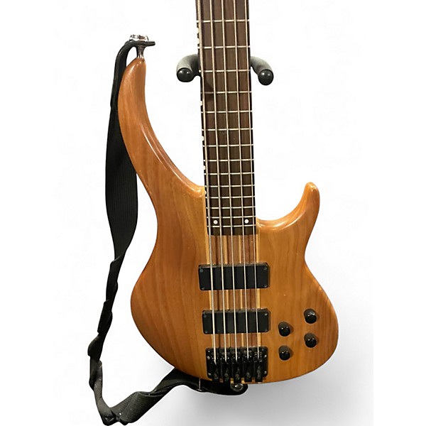 Used Peavey Grind BXP 5 String Natural Electric Bass Guitar
