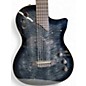 Used Cordoba Stage Nylon Black and Silver Acoustic Electric Guitar