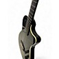 Used Cordoba Stage Nylon Black and Silver Acoustic Electric Guitar