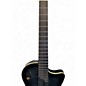 Used Cordoba Stage Nylon Black and Silver Acoustic Electric Guitar