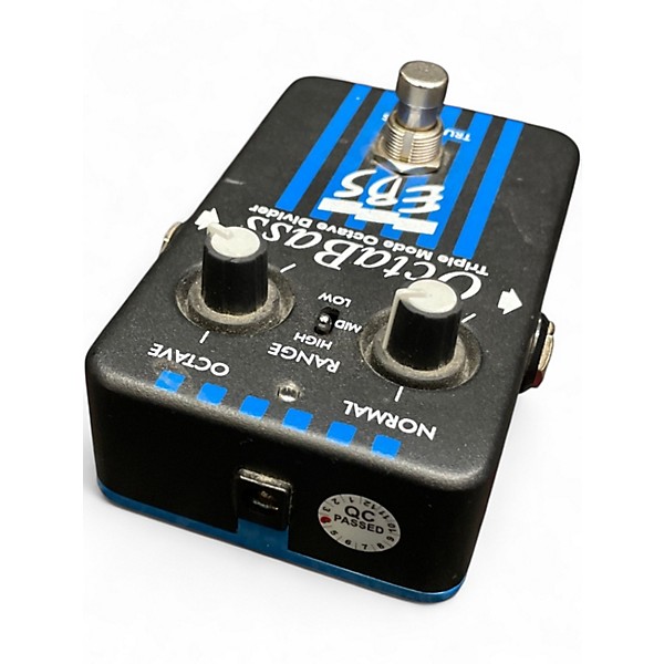 Used EBS Octabass Triple Mode Bass Octave Divider Bass Effect Pedal