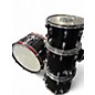 Used Rogers 4 Piece 70’s Black and Gold Drum Kit