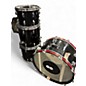 Used Rogers 4 Piece 70’s Black and Gold Drum Kit