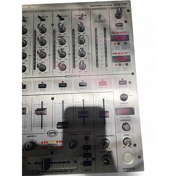 Used Behringer DJX700 5-Channel Pro DJ Mixer