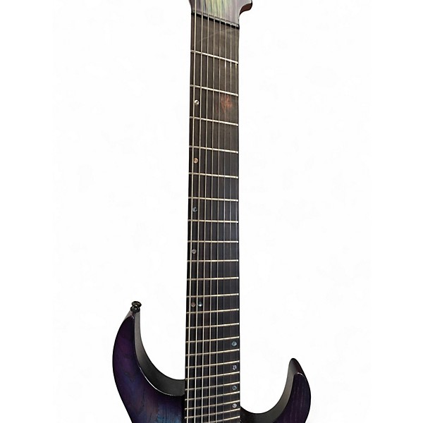 Used 2020s Legator N8FP Blue Burst Solid Body Electric Guitar
